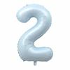 Globos Grandes Digitales de Amor de 40 Pulgadas Rosa Bebé Azul Rosa Bebé Azul Cumpleaños Globos Decorativos Venta al Mayoreo