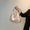 Bolsa Tote de Verão Bolsa Pequena Feminina 2025 Nova Ins Moderna Versátil Vintage Bolsa Transversal de Ombro Feminina Bolsa Pequena Quadrada