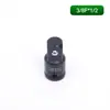 Cabezal de Conversión Cañón de Viento con Tratamiento de Fosforización Negra en la Superficie, Dado para Llave de Impacto Eléctrica, Cabezal de Conversión para Llave Rápida, Neumático a Receta