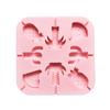 Moedor de Pirulito Pequeno Animal Fudge Chocolate Queijo Palito Molde Grande com Tampa Pera de Outono Creme diy Silicone