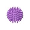 Juguete para mascotas luminoso con sonido juguete para perro bola de púas molares resistente a mordeduras TPR hueco bola de púas de pelo largo