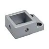 Perfil de Aluminio Industrial 4040 Base de Brida Cuadrada Bloque de Conexión 3030 Pata de Soporte Brida Base Cuadrada de Pie