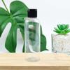 Frasco gotero de plástico transparente para emulsión reactivo de 120 ml portátil marrón PET frasco rociador desinfección alcohol