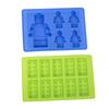 Suministro Listo de Bloques de Construcción de Silicona Charola para Hielo Moldes de Silicona para Niños DIY Moldes para Chocolate Horneado en Stock