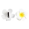 4/5/6/7/8cm Flor de Frangipani Havaiana de Espuma Cabeça de Flor Artificial Adorno de Cabeça Flor Fresca Festa de Casamento Decoração de Casa