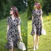 Vestido Floral Feminino Elegante, Novo Estilo Verão 2026 com Decote em V, Vestido Elegante e Emagrecedor Que Esconde a Barriga
