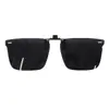 Óculos de Sol Polarizados Novo Estilo Uv400 para Proteção Solar, Anti-UV, Flip-Up, Óculos de Sol Clip-On Unissex