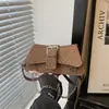 Outono 2026 Nova Moda Estilo Coreano Pequena Simples para o Trabalho Bolsa Retrô Bolsa Transversal Bolsa de Ombro com Corrente Bolsa Quadrada Pequena de Axila