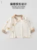 Ropa para bebé para primavera y otoño, conjunto dividido para recién nacidos, top y pantalones de algodón puro para otoño, Clase A, para niños y niñas de 0 a 3 años, ropa de otoño, ajustado