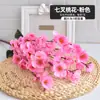 Galhos de Flor de Pessegueiro Simulados, Galhos de Flor de Ameixeira, Galhos de Flor de Cerejeira, Exibição Interna para Sala de Estar, Paisagismo com Árvores Artificiais, Flores Plásticas para Decoração de Engenharia Externa