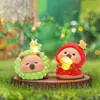 Capibara Radiante Caja Sorpresa Adorno Lindo para Escritorio Manualidades de Resina Que Pueden Iluminarse Decoraciones Creativas