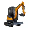 Exportado a Estados Unidos Mini Excavadora Ht25 Tipo Oruga Excavadora Doméstica Excavadora para Zanjas y Relleno en Huertos Agrícolas