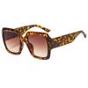 Nuevas Gafas de Sol de Moda Europeas y Americanas con Patas de Espejo Talladas Estilo Celebridad de Internet Mismo Estilo Retro Street Shot Transfronterizas Tendencia