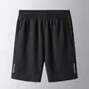 Pantalones Cortos de Verano para Hombre de Seda de Hielo Delgada Ropa Exterior de Secado Rápido Sueltos Pantalones de Baloncesto de Cinco Puntos Casuales Deportivos de Secado Rápido