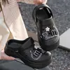 Zapatos Cerrados para Mujer Eva con Suela Gruesa, Tendencia DIY para Fotografía al Aire Libre, para Viajes, Playa, Parque, Zuecos, Zapatos de Jardín para Uso al Aire Libre