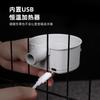 Bebedouro Automático para Gatos com Temperatura Constante Pendurado Aquecido Bebedouro de Água para Pets Tigela de Água para Cachorros Gaiola Pendurada Gato