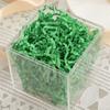 Caja de regalo de rafia plisada al por mayor de fábrica relleno a prueba de golpes para vino tinto decoración de caja de dulces para boda papel picado ondulado Seda