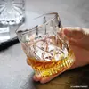 Vaso para Whiskey de Vino Extranjero Hogareño Cerveza Cristal Transparente Juego de Vasos Europeo Creativo Vidrio para Licores Bebidas de Vino Tinto