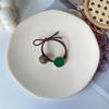 Cuerda para el pelo de alta elasticidad nueva japonesa y coreana, banda de goma, anillo para el pelo simple lindo para mujer, pulsera, diadema de doble propósito, venta al por mayor, lazo