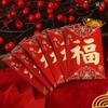 Sobres Rojos con Brillo Bolsas de Sobres Rojos de Año Nuevo Año del Caballo 2026 Sobres Rojos de Año Nuevo Sobres Rojos Universales de Buena Suerte Sobres de Dinero de la Fortuna con Foil Dorado
