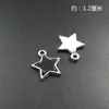 Accesorios para pulseras y collares colgante estrella flor cruz colgante diy cabeza joyería vintage fabricación de joyas materiales hechos a mano