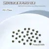 Mini Flor Retro Aleación Accesorios para Arte de Uñas Japonés Lindo Perla Perlas de Acero Copo de Nieve Pistilo Decoración de Uñas Venta al por Mayor