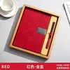 Caixa de Presente Personalizada para Caderno Conjunto Caderno A5 Executivo com Capa de Couro Macio Caderno de Alto Valor com Logotipo Personalizado