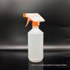 Frasco de spray de plástico 500ml Frasco de limpeza de óleo de 500ml Botão de mão Pistola frasco desinfetante de pistola em estoque