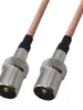 Cable de antena de TV 4K8K, cable de señal para decodificador, cable plateado de alta definición, cable de circuito cerrado con cable, cable con conector F