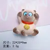 Gato da Sorte Fofo de Desenho Animado Lingote de Ouro Bolsa de Dinheiro Case para Celular DIY Pingente Acessórios de Cabelo Flor para Sapato Material de Papelaria Resina Lote