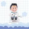 Adorno de Robot de Plástico Acrílico con Cuerda Nicholas Tse Caminando Imágenes Periféricas de Mercancía de Celebridad