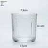 Taza de Vidrio Grueso Estilo Escandinavo para Velas Transparente Vacía Redonda para Velas Aromáticas Fondo Grueso Recipiente para Velas de Aromaterapia DIY