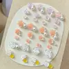 Accesorios para Uñas Camelia Perla Set Mixto Estilo Ins Flor de Resina 3D DIY Decoraciones de Uñas Portátiles Venta al por Mayor