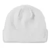 Gorro Tricô Gorro de Lã Inverno Europeu e Americano Acrílico Homens e Mulheres Chapéu Placa de Luz Spot Chapéu Quente ao Ar Livre Pele de Melão Chapéu de Inverno