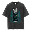 Korn Follow the Leader Camiseta Lavada 20º Aniversario Metal