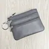 Explosiones Europeas y Americanas Billetera de Monedas de Cuero Genuino para Dama Bolso con Cremallera para Llaves de Casa Bolso Multifuncional para Tarjetas Monedas Monedas Monedas Bolso al por Mayor