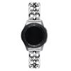 Pulseira estilo Xiaoxiang 20mm/22mm para Samsung Watch 3 4 Huawei GT2 pulseira de corrente de jeans em aço inoxidável