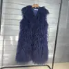 Chaleco de Piel Sintética tipo Borrego de Invierno 2026 Estilo Largo Chaleco Cálido Chaleco Chaqueta para Mujer Directo del Fabricante