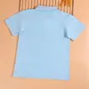 Uniforme Escolar de Verão para Crianças 2026 Camiseta Polo de Manga Curta Camiseta Azul de Manga Meia-Manga Tops Esportivos para Meninos e Meninas Uniformes de Classe para Estudantes