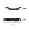 Adecuado para Cargador Pad Cable de Carga para Reloj Inteligente Bone Polar V2 M2 Ignite3 Bone V/M