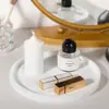 Bandeja de Armazenamento Popular de Silicone da Amazon Bandeja Redonda Mármore Caixa de Armazenamento para Cosméticos Grande, Média e Pequena em Estoque