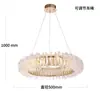 Flores desabrocham, trazendo riqueza e prosperidade; este lustre de luxo estilo italiano apresenta um design de pétalas transparentes, uma luminária minimalista e uma estética vintage na cor creme.