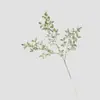 Hoja de Sándalo Simulada Dorada, Hoja de Oro Simulada, Cubo de Bendición con Hojas de Plata, Accesorios, Arreglo Floral, Decoración del Hogar, Suministros para Bodas