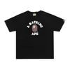 Modelo nuevo 2026, 230 gramos, versión auténtica de la marca de moda PE, nueva camiseta de manga corta de verano, estilo unisex para pareja, corte holgado