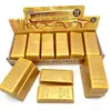 Bestseller transfronterizo: Ladrillo de oro simulado de PU de rebote lento, juguete para aliviar el estrés, lindo regalo de descompresión