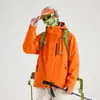 Tmall Bo mesmo estilo jaqueta corta-vento três em um feminina para atividades ao ar livre à prova d'água quente conjunto de duas peças masculina tamanho pequeno traje de montanhismo