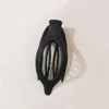 Presilha Grande Bico de Pato Transfronteiriça Simples Cor Sólida Presilha Engolindo para Banho Antiderrapante Doce Fosca Garra Acessório de Cabelo para Mulheres
