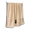 Toalla Facial y de Baño de Secado Rápido para Uso Doméstico, Absorbente y Libre de Pelusa, Bata de Baño para Adultos para Mujer, Set de Dos Piezas Engrosado, Estilo Pareja, Nuevo