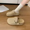 Sapatos Birkenstock com sola grossa e salto embutido para mulheres, tamancos respiráveis de verão, sapatos casuais slip-on para uso externo, chinelos Birkenstock super populares