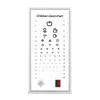Caja de Luz para Tabla de Visión LED 5m Estándar Logarítmica Doble Cara Dibujos Animados Infantiles Hospital Oftalmología Miopía Prueba de Visión Uso en Casa